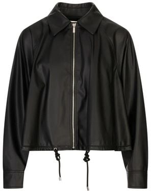 MEIMEIJ Leather Jackets - Black