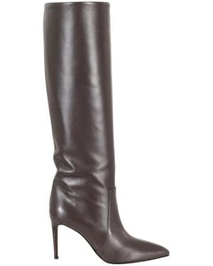 Paris Texas Heeled Boots - Grey