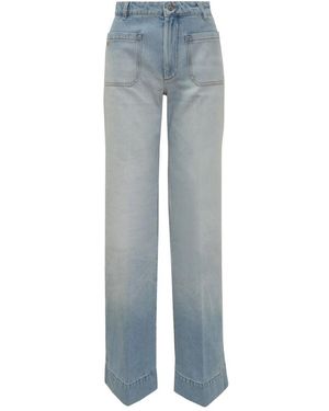 Victoria Beckham Straight Jeans - Blue