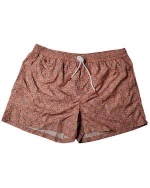 Kiton Badeshorts - Rot