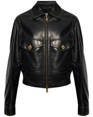 Versace Nappa Blouson - Zwart
