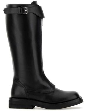 McQueen Schoenen ,Zwart ,Leer Countryside Boot
