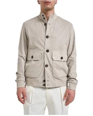 Rrd Jassen ,Grijs ,Polyester Nabucco Val Jacket - Naturel