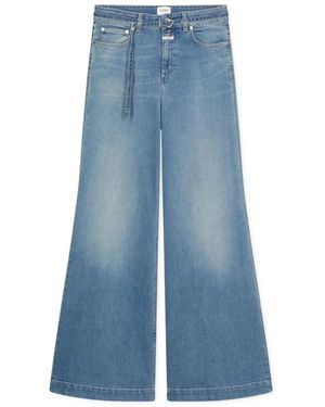 Closed Jeans ,Blauw ,Denim Wide Jeans