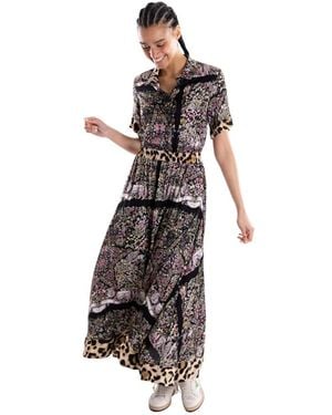 5 PROGRESS Shirt Dresses - Multicolore