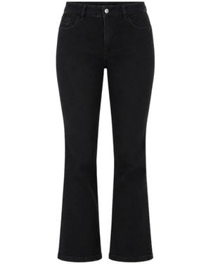 Liu Jo Jeans ,Zwart ,Flared Jeans