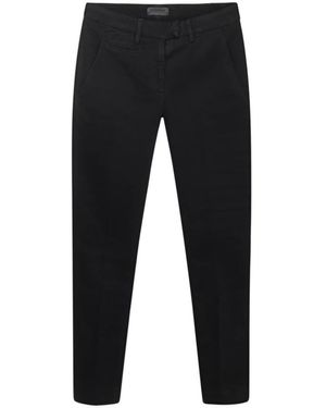 Dondup Slim-Fit Trousers - Black