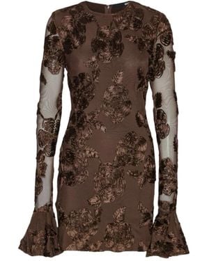 ROTATE BIRGER CHRISTENSEN Party Dresses - Marrón
