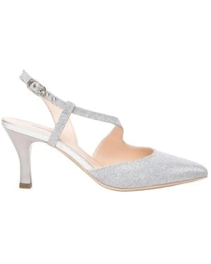 Nero Giardini Schoenen ,Grijs ,Leer E307010De Slingback - Wit