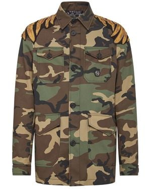 Philipp Plein Light Jackets - Groen