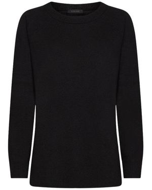 Elena Miro Round-Neck Knitwear - Negro