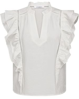 co'couture Overhemden ,Wit ,Blouses