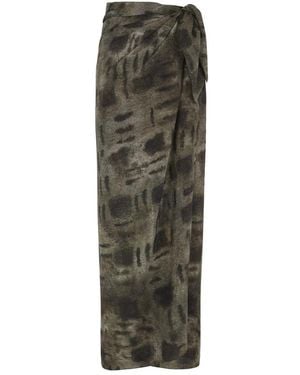 Cortana Maxi Skirts - Green