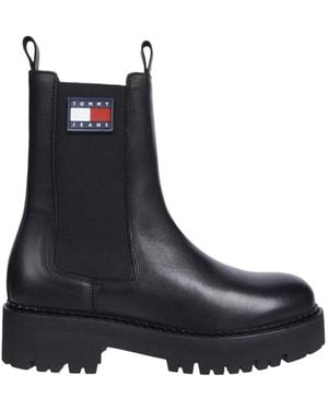 Tommy Hilfiger Chelsea Boots - Black