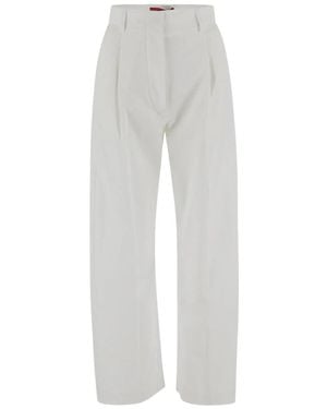 Thelatest Straight Trousers - Gris