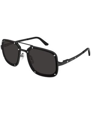 Cartier Ct0194 S Sunglasses - Black