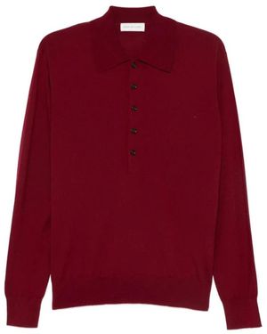 Dries Van Noten Polo Shirts - Rood