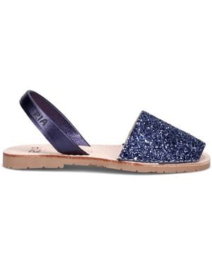 Ria Menorca Flat Sandals - Blue
