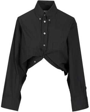 MM6 by Maison Margiela Shirts - Black