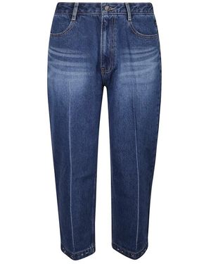 Adererror Cropped Jeans - Azul