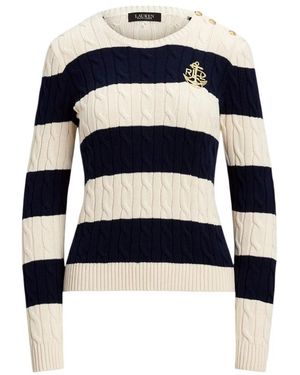 Ralph Lauren Round-Neck Knitwear - Blu