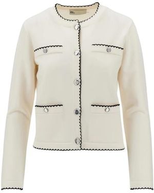 Tory Burch Cardigans - White