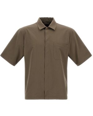 Herno Short Sleeve Shirts - Verde