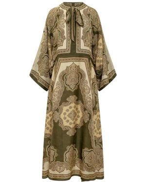 Zimmermann Midi Dresses - Natural