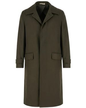 Corneliani Jassen ,Groen ,Enkelrij Jas