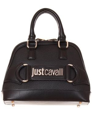 Roberto Cavalli Tassen ,Zwart ,Polyester Handbag
