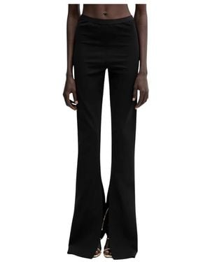 Rick Owens Carmen Wijde Broek - Zwart