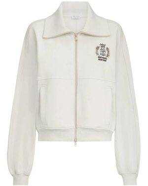 Brunello Cucinelli Zip-Throughs - Blanco