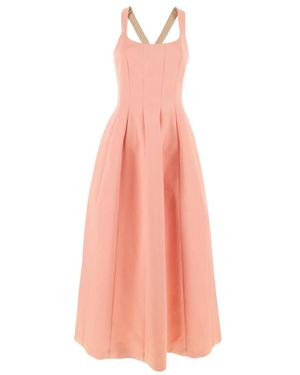 Philosophy Di Lorenzo Serafini Midi Dresses - Pink