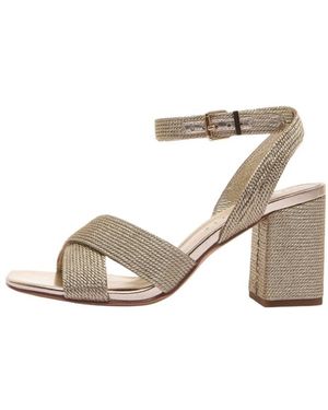 Emanuélle Vee Farah Raffia Sandal - Natur
