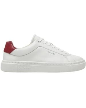 Calvin Klein Schoenen ,Wit ,Cupsole Veterschoenen