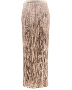 Alysi Maxi Skirts - Natural