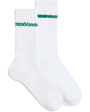 CASABLANCA Socks - Blanco