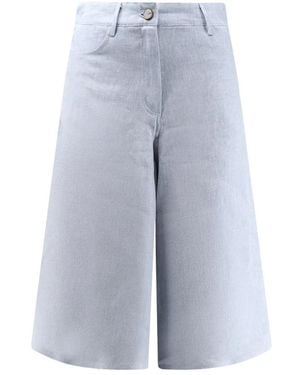 Alysi Denim Shorts - Blue