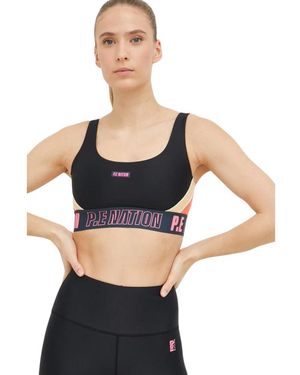 P.E Nation Left Field Sports Bra - Zwart