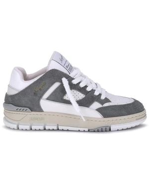Axel Arigato Perforierter Leder Area Sneaker - Weiß