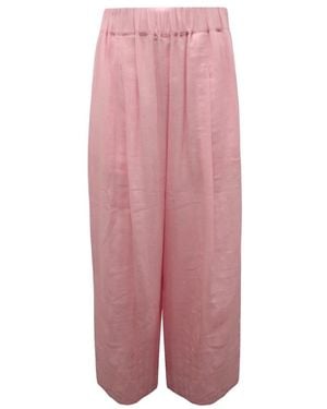 EMMA & GAIA Wide Trousers - Rosa