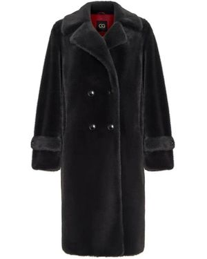 CESARE GASPARI Double-Breasted Coats - Negro