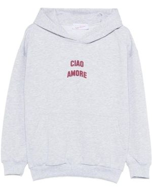 Giada Benincasa Cotton Hoodie - Weiß