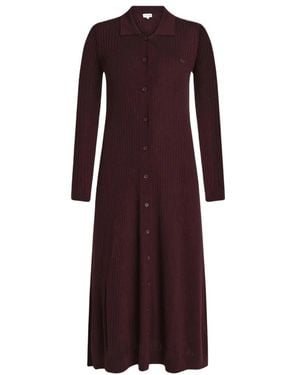 Lacoste Knitted Dresses - Morado