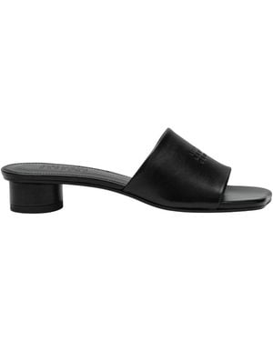 MM6 by Maison Margiela Heeled Mules - Black
