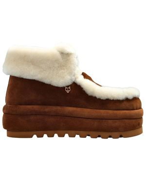 Naked Wolfe Bambi Plateau-Schneestiefel - Braun