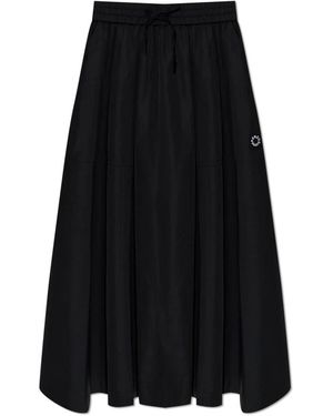 KENZO Rokken ,Zwart ,Katoen Logo Rok