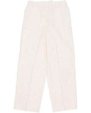 Obey Straight Trousers - White