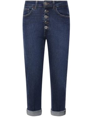 Dondup Koons Cropped Jeans - Blau