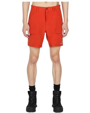 Ostrya Korte Broeken ,Oranje ,Polyester Flex Casual Hiking Shorts - Rood